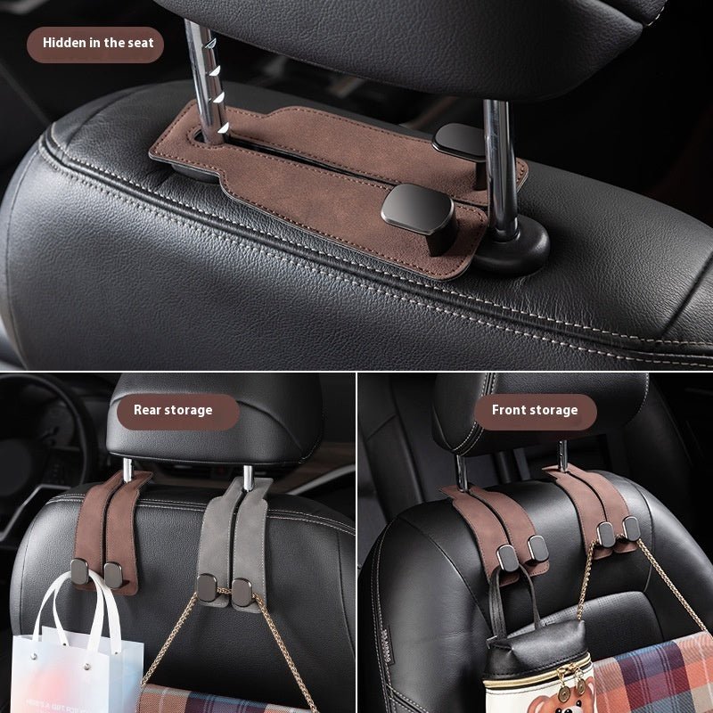 Multifunctional Car Seat Back Double Hook